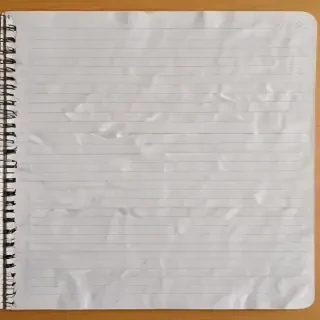 notebook paper image