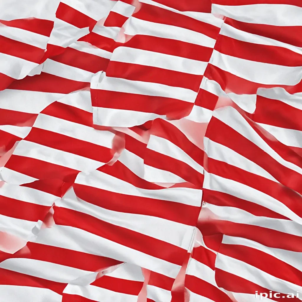 red and white flag
