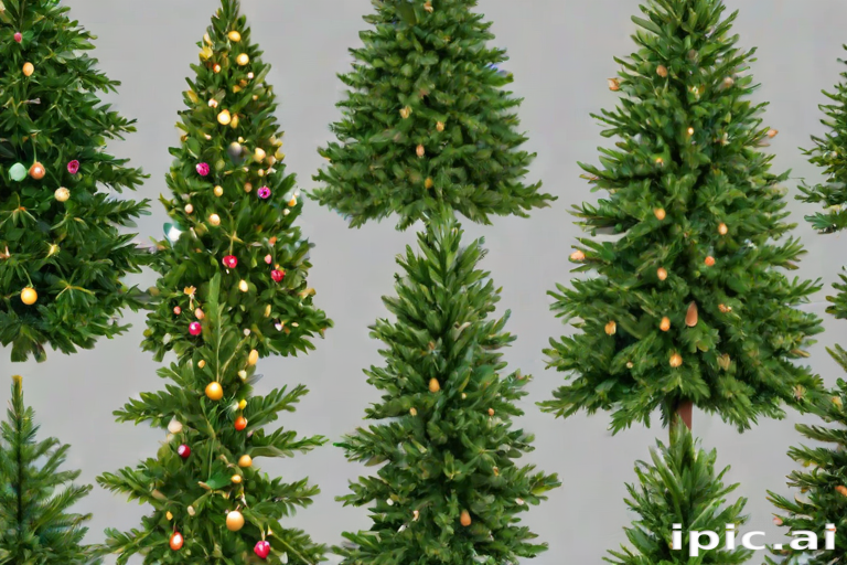 christmas trees transparent background