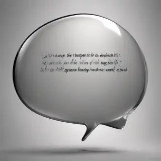 speech bubble