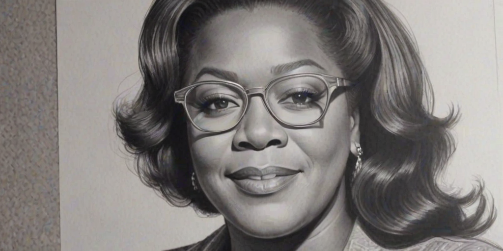 Captivating Loretta Devine, pencil sketch, portrait of Lovely woman 1968s in glasses, hair style beatnik, outline, clear lines, fine lines, 8k