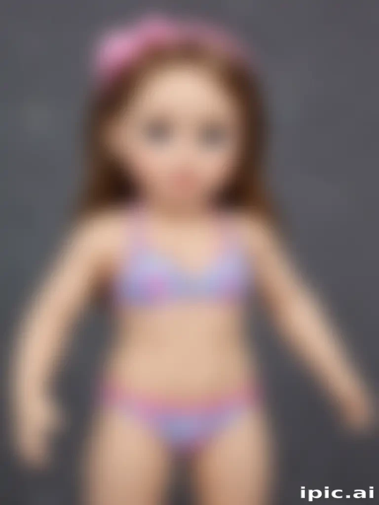 ai little girl bikini