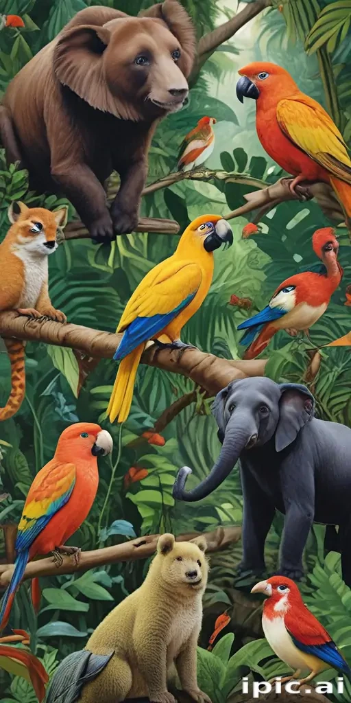 rainforest animals