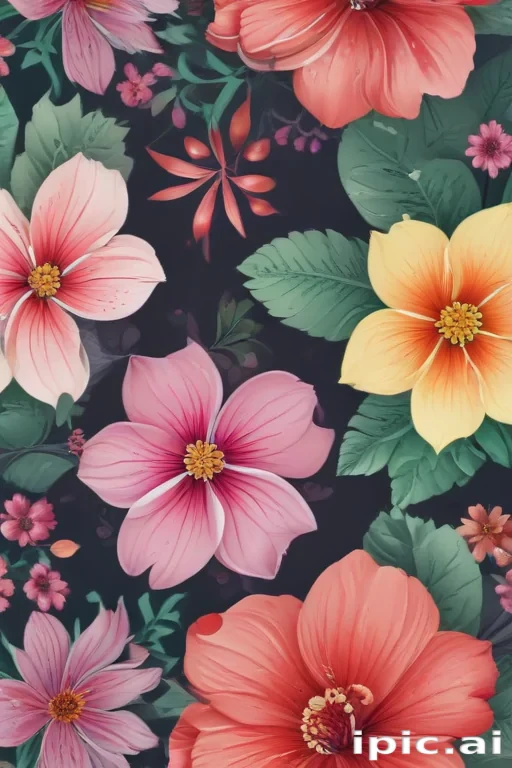 floral background iphone