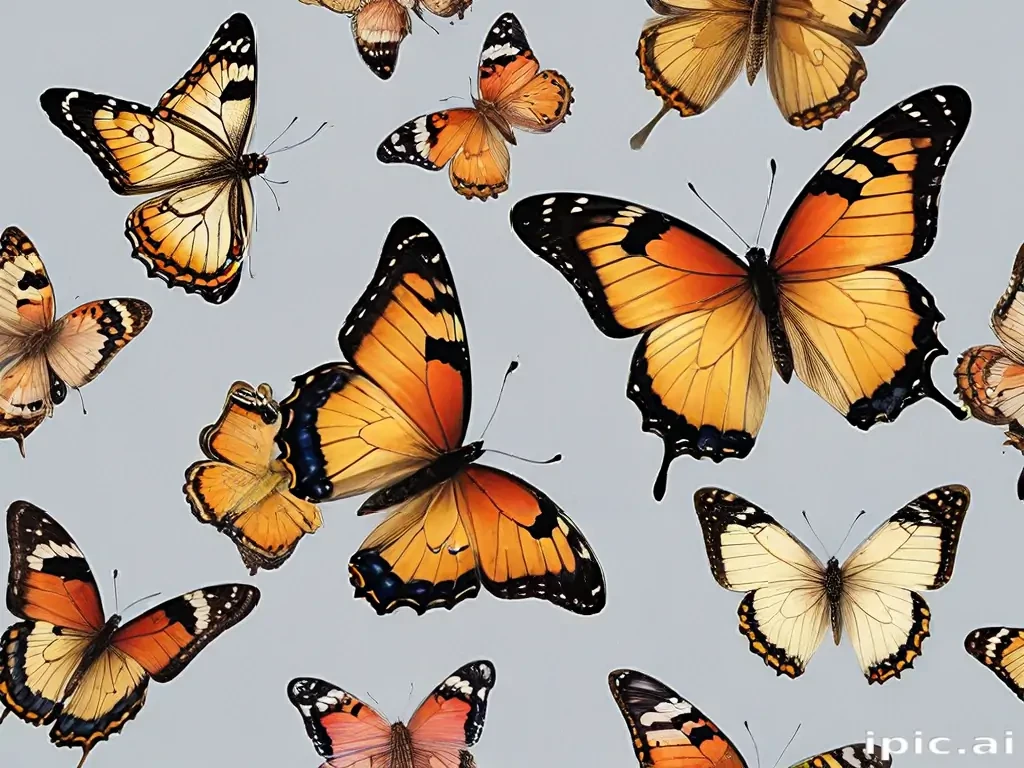 butterflies png
