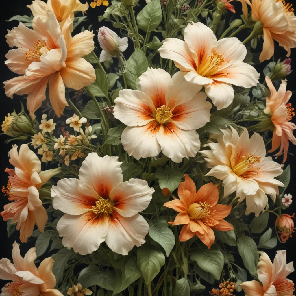 vintage flower illustration