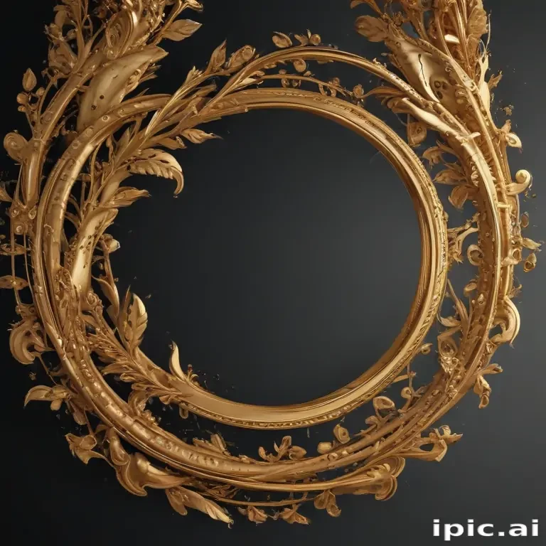 line gold png