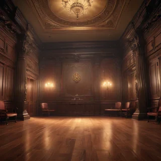 court room background