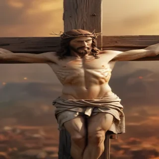 image of jesus on a cross