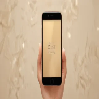 beige phone background