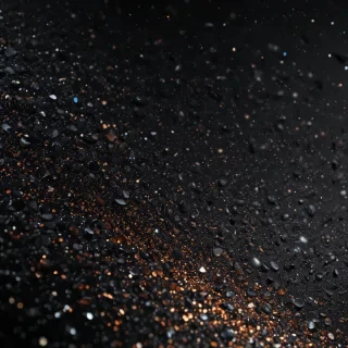 glitter black background