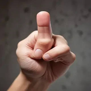 finger pointing at you