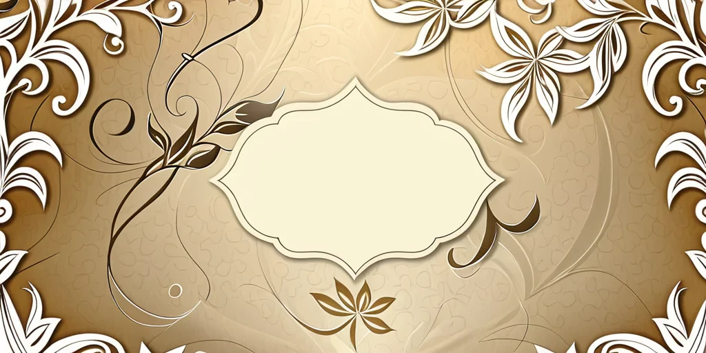blank wedding invitation background