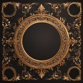 circle frame clipart