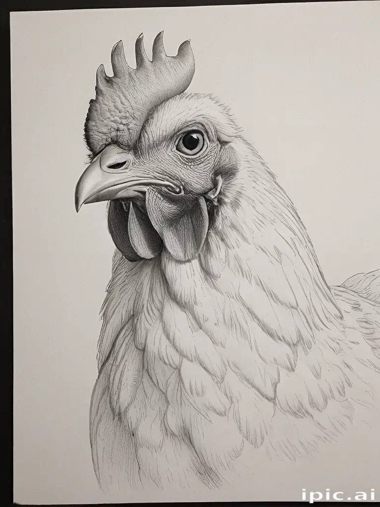 chicken drawing
