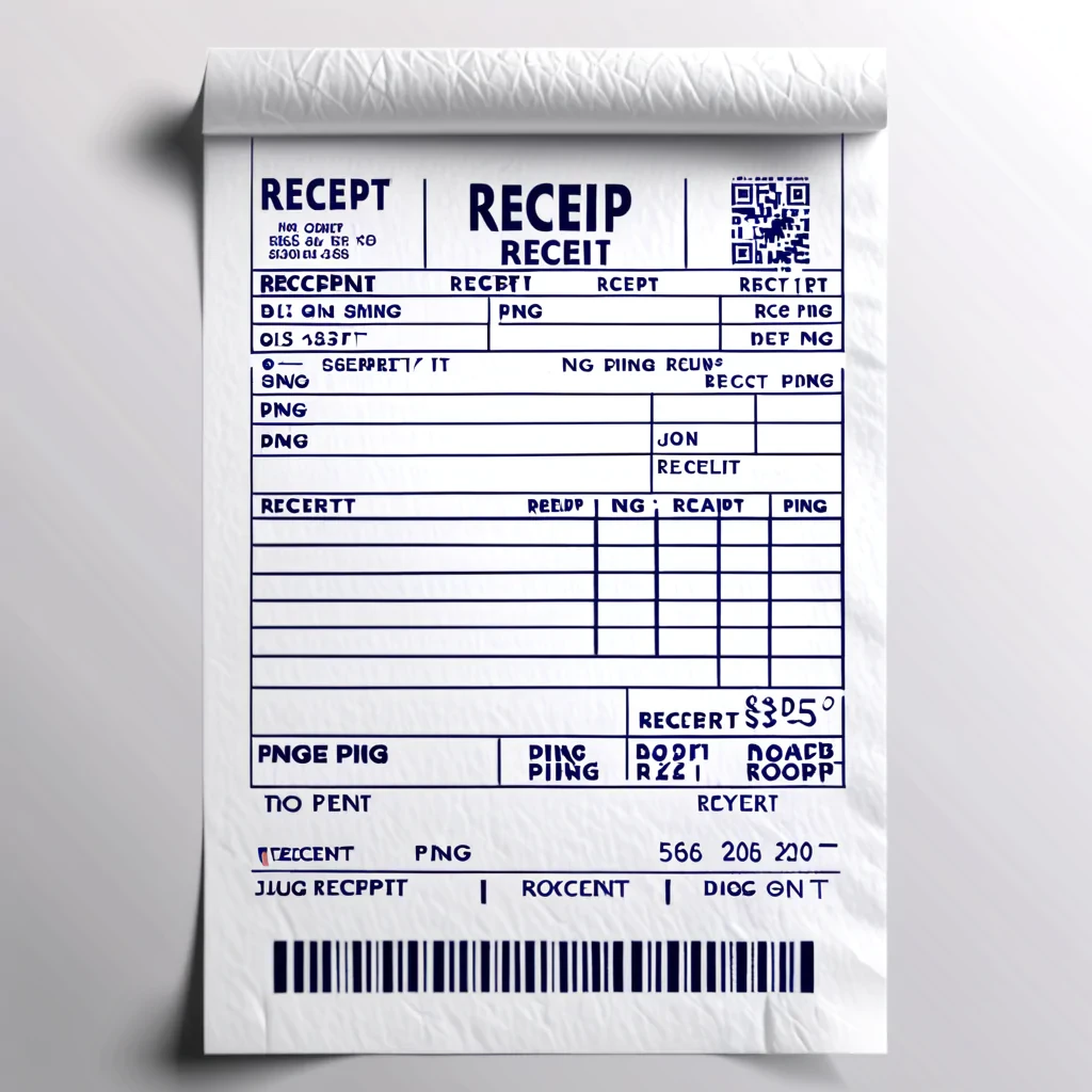 receipt png