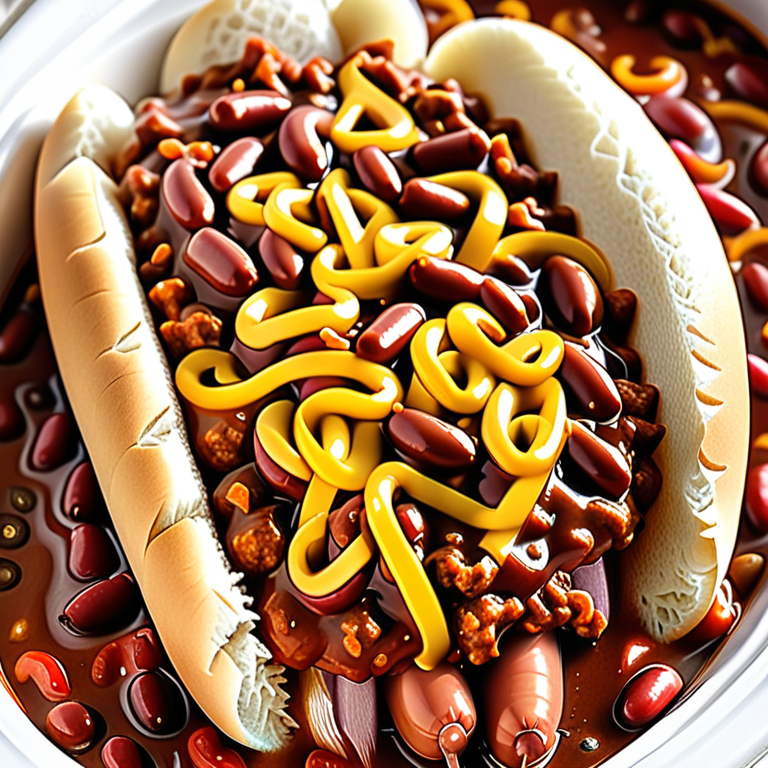 hot dog chili crock pot