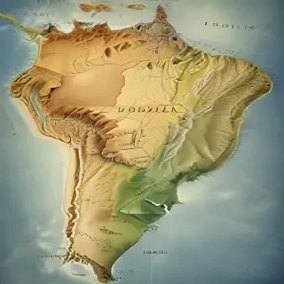 map of brazil