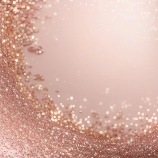 glitter rose gold background