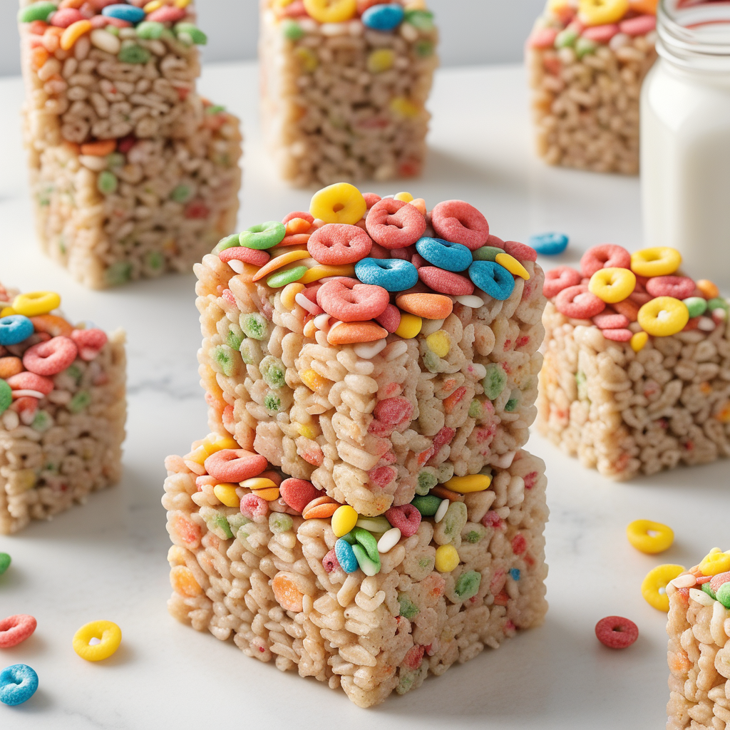 fruity pebbles rice crispy recipes
