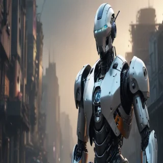 robot wallpaper