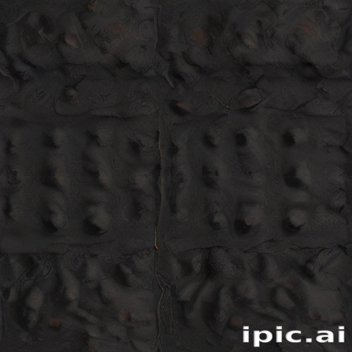 Picture of Textured Dark Surface with Abstract Patterns and Subtle Variations in Tone