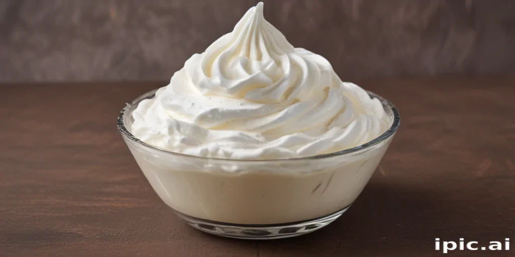 whip cream png