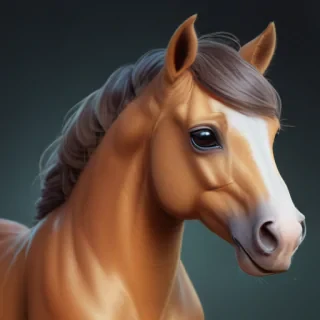 image of a cartoon horse
