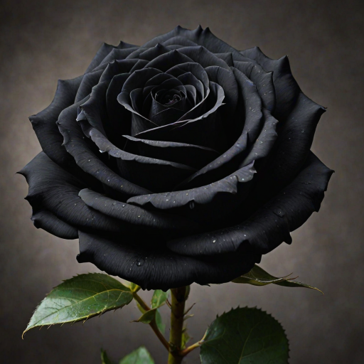 black rose picture