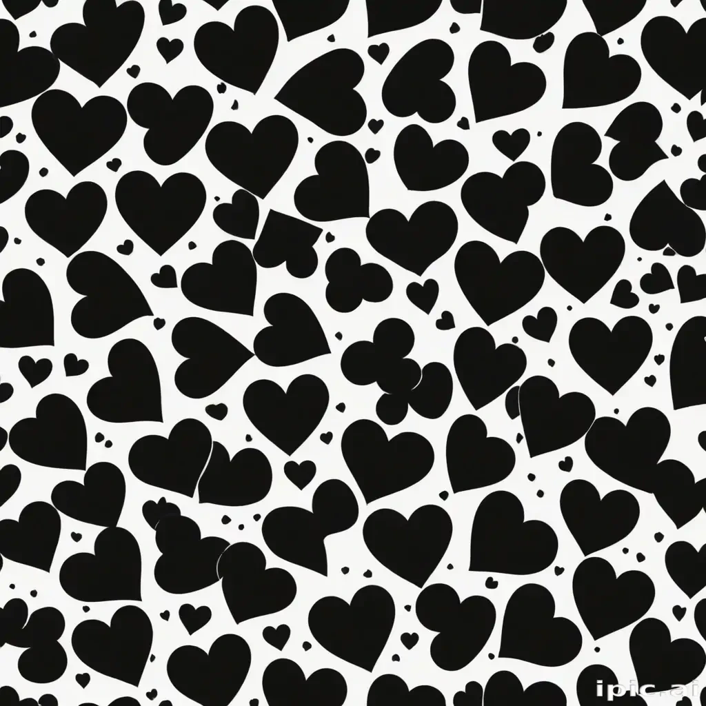 black hearts png