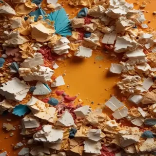 crumble paper background