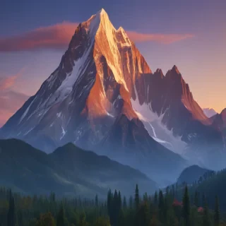 mountains transparent