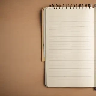notebook page background