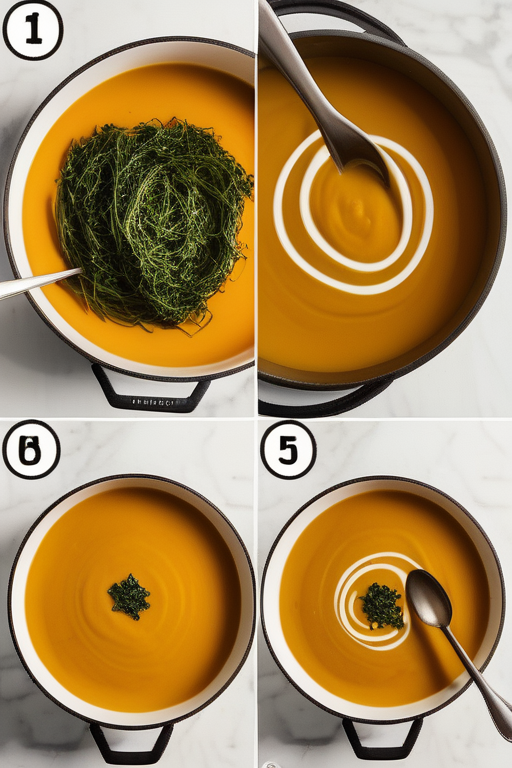 garnish for butternut squash soup