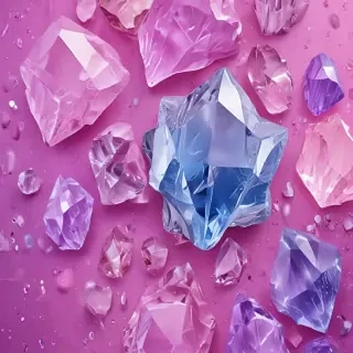 crystal background wallpaper