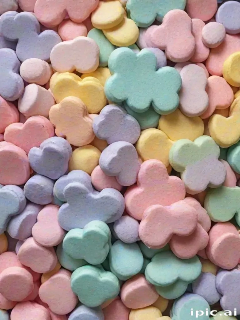 rainbow pastel