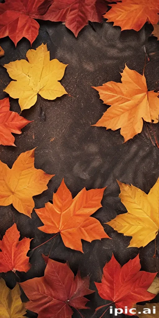 autumn leaves iphone wallpaper