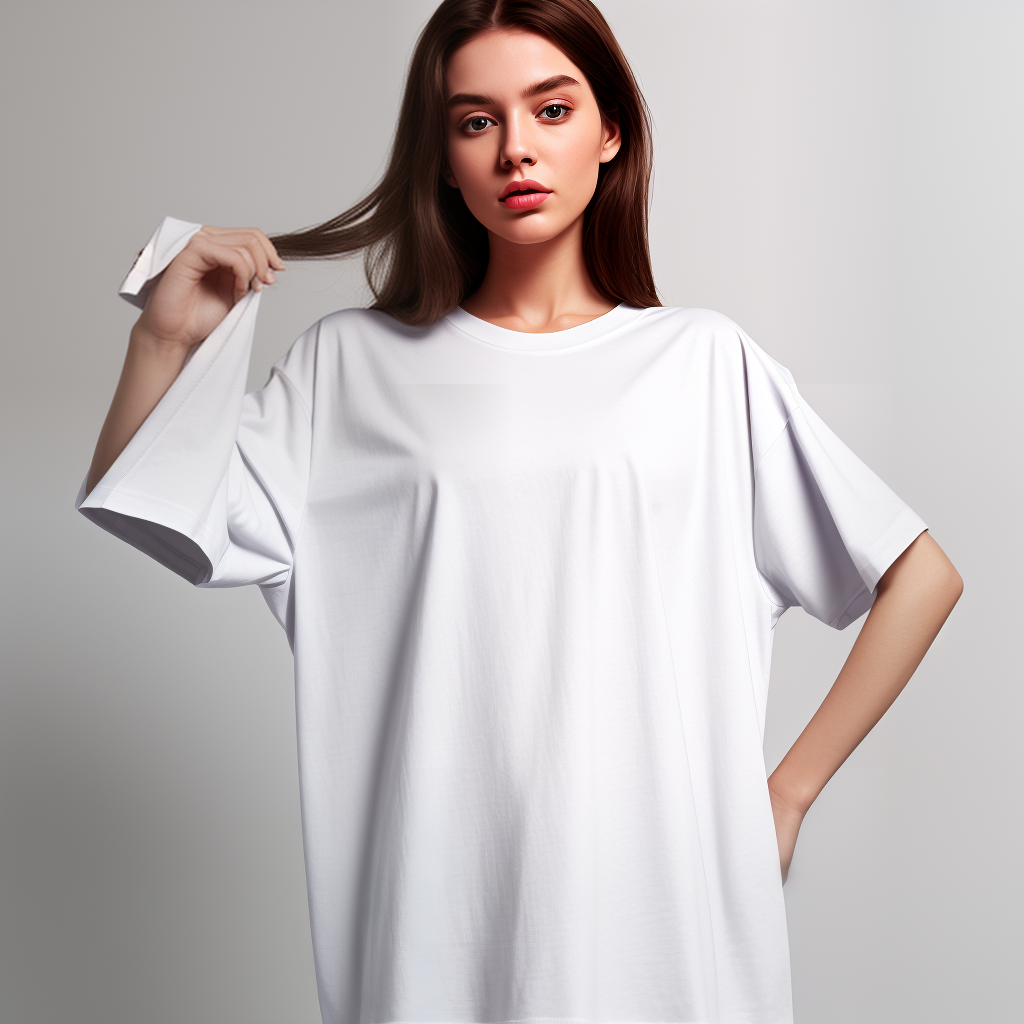 oversized t shirt mockup