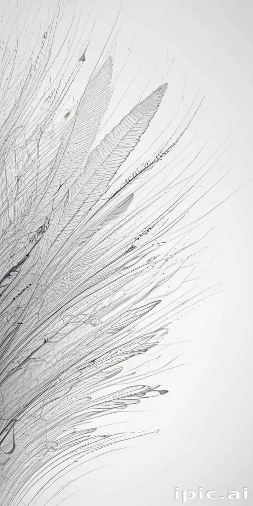 line art background