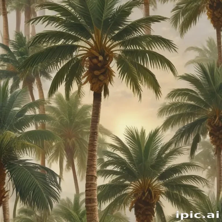 aesthetic palm tree wallpaper