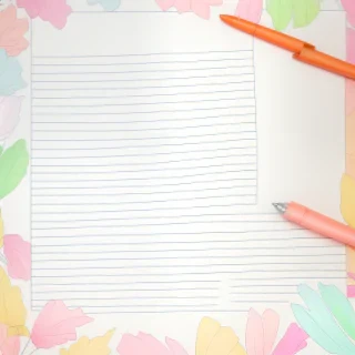 background lined paper
