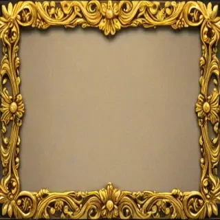 golden border