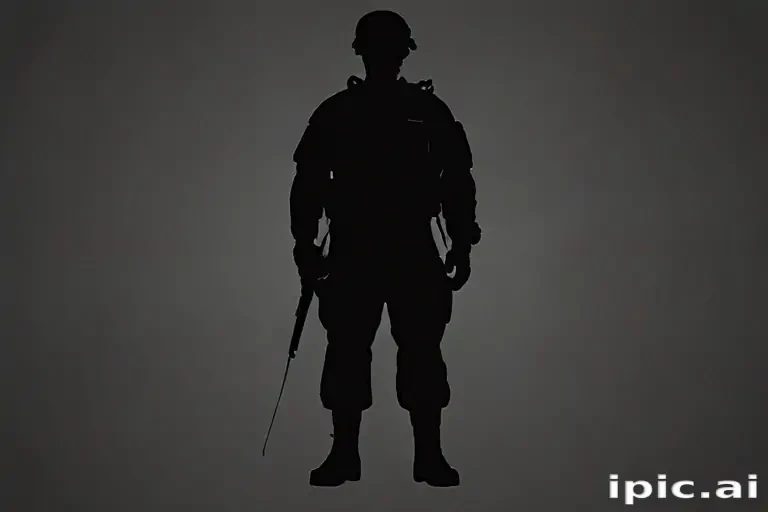 soldier silhouette png
