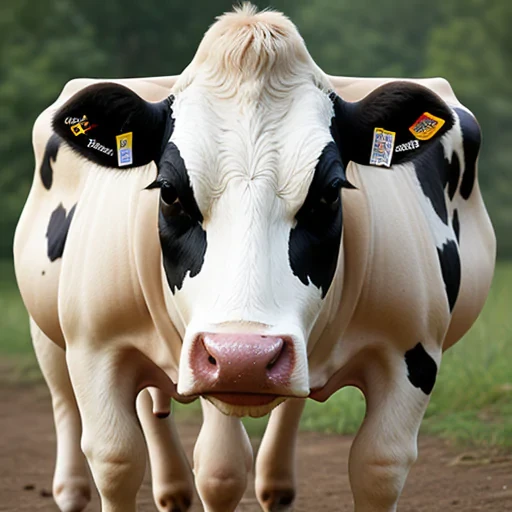 cow print png
