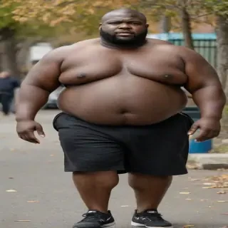 big black fat men