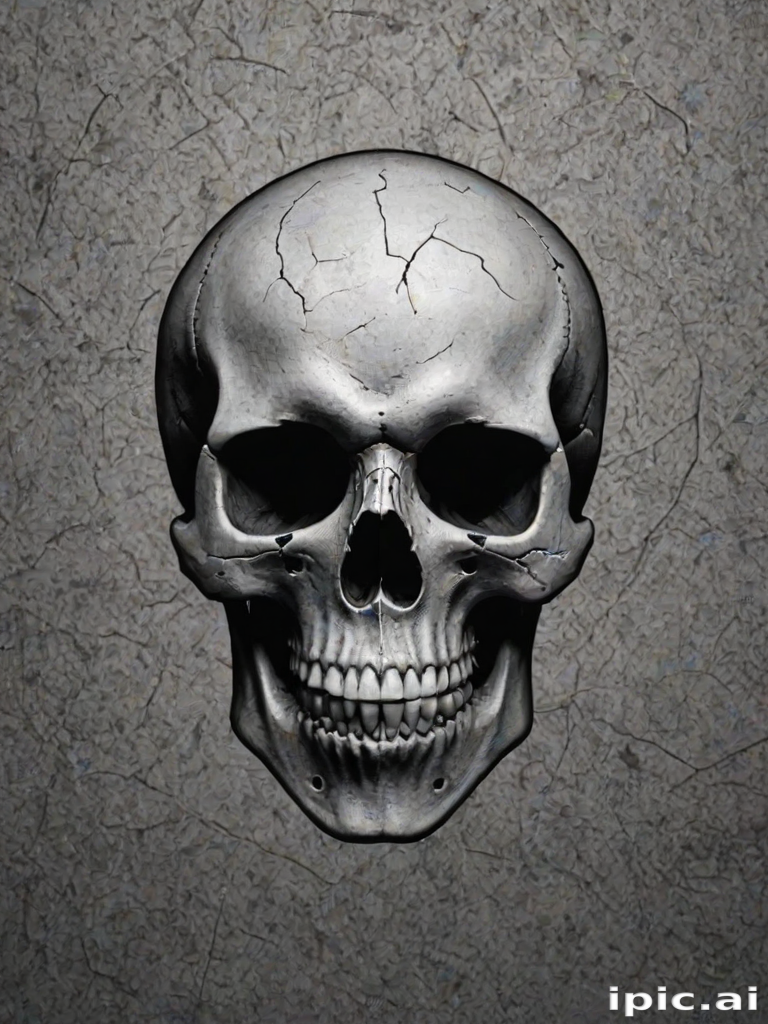 skull background