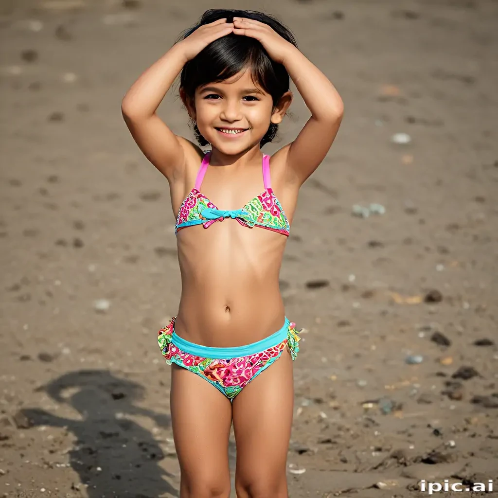 indian kid bikini