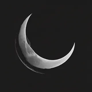 crescent moon transparent background