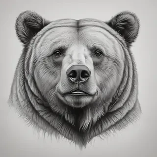 bear drawing