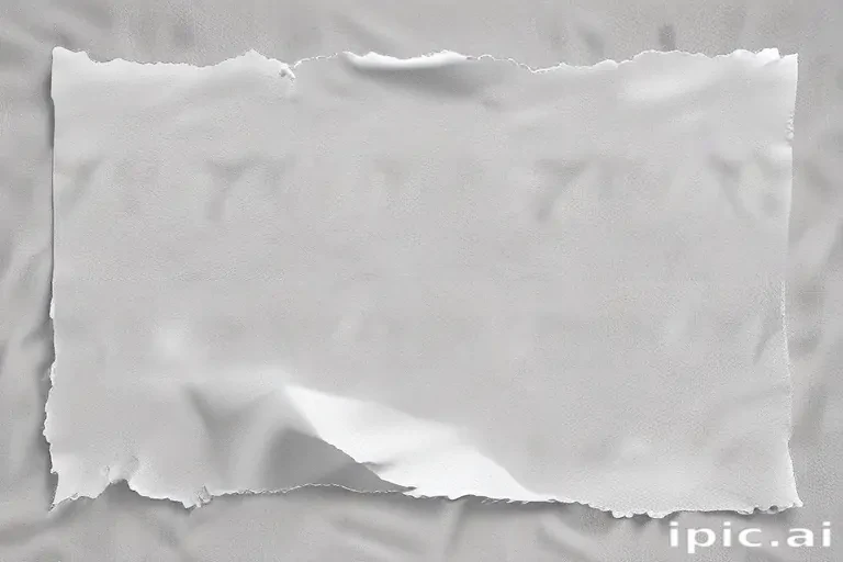 transparent background ripped paper